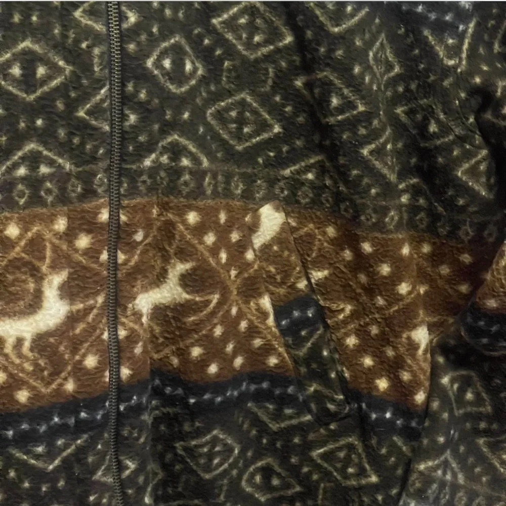 Patterned Zip-Up Jacket - Picture 3 of 5